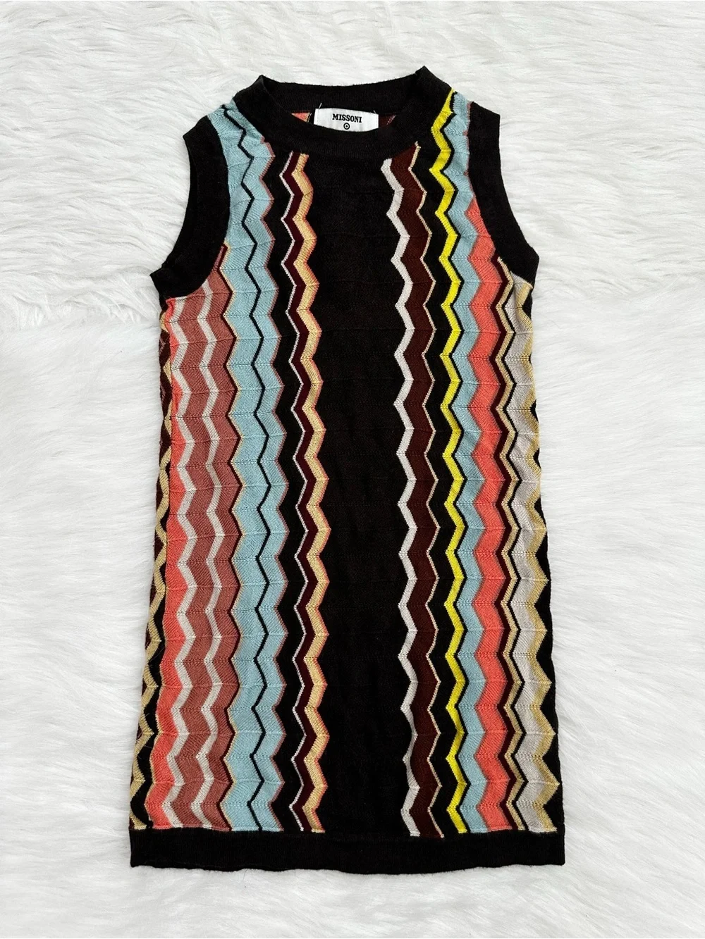 Missoni x Target Toddler Chevron Crochet Knit Shift Dress, Size XS (4T)